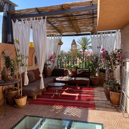Riad Palmier Fleuri 马拉喀什 外观 照片
