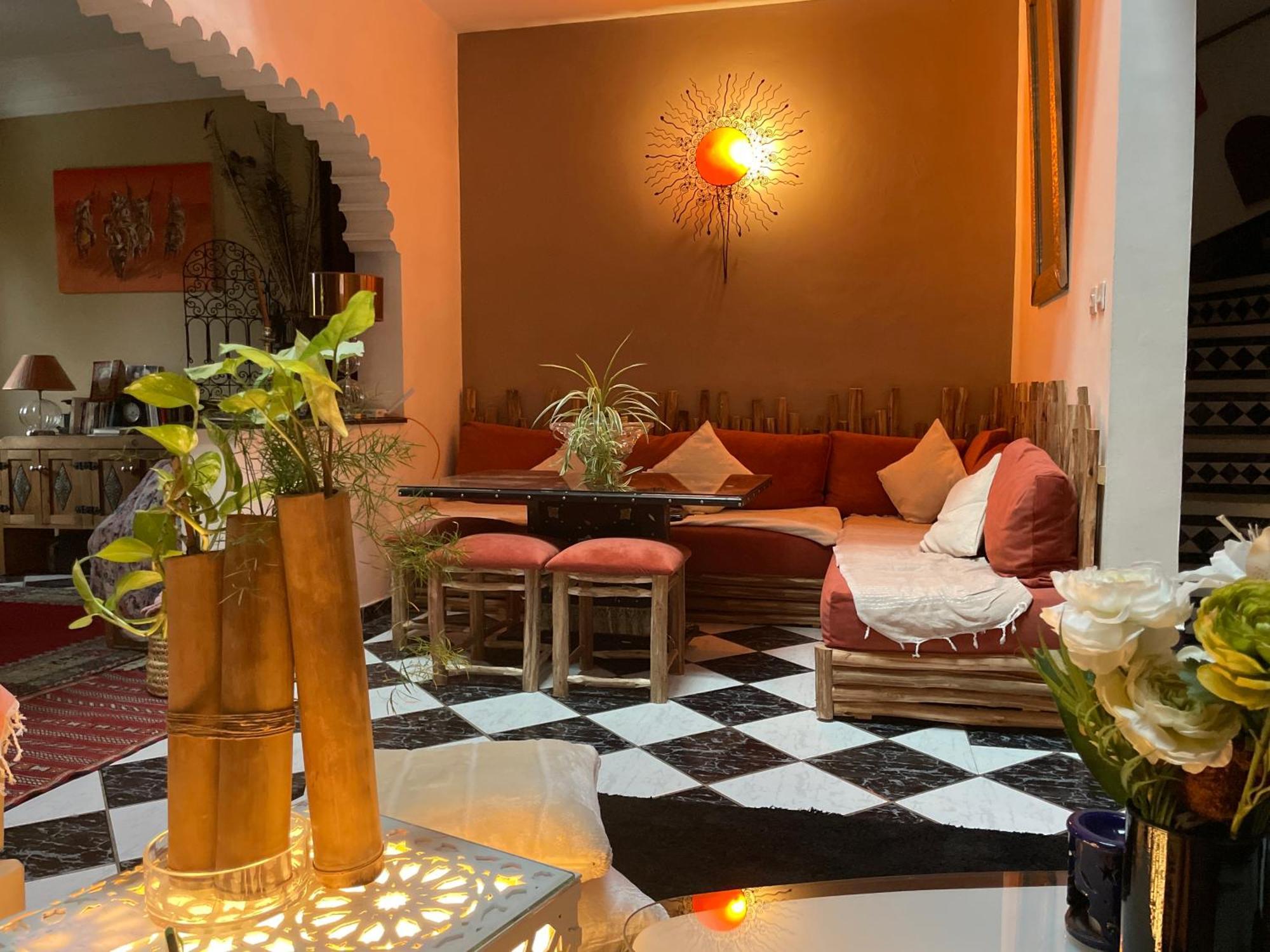 Riad Palmier Fleuri 马拉喀什 外观 照片