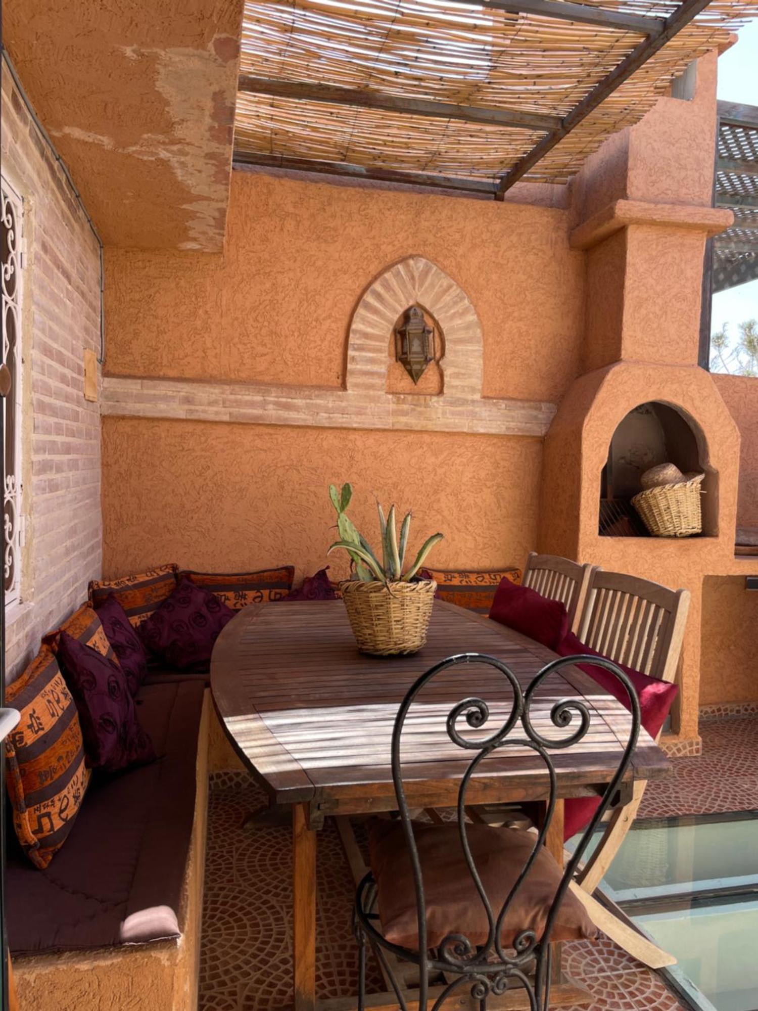 Riad Palmier Fleuri 马拉喀什 外观 照片