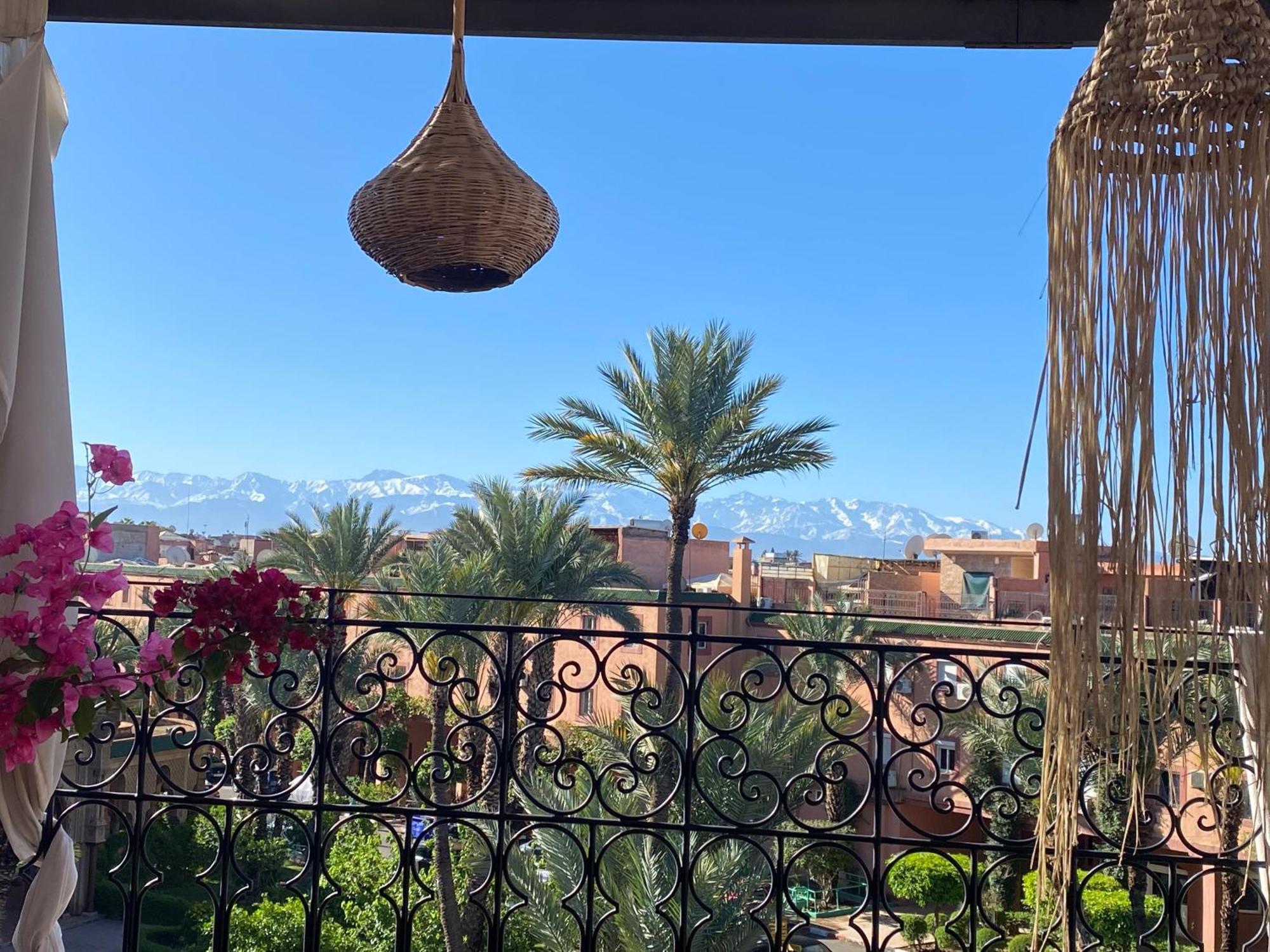 Riad Palmier Fleuri 马拉喀什 外观 照片