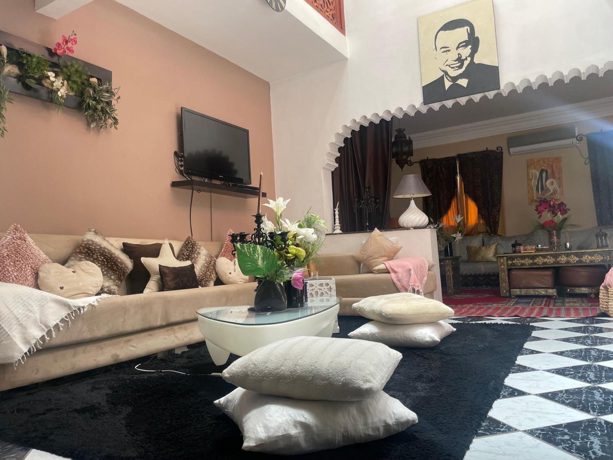 Riad Palmier Fleuri 马拉喀什 外观 照片