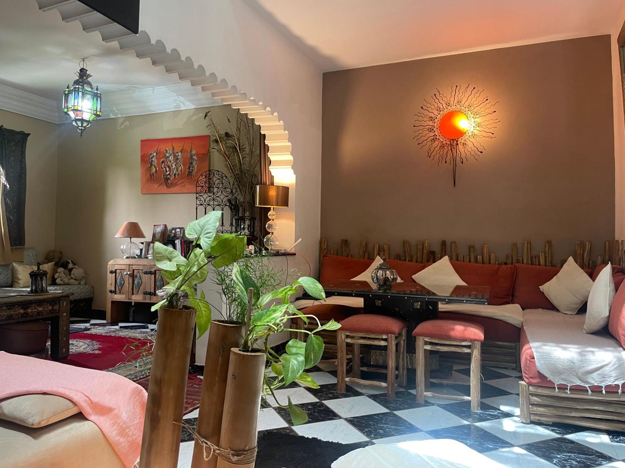 Riad Palmier Fleuri 马拉喀什 外观 照片