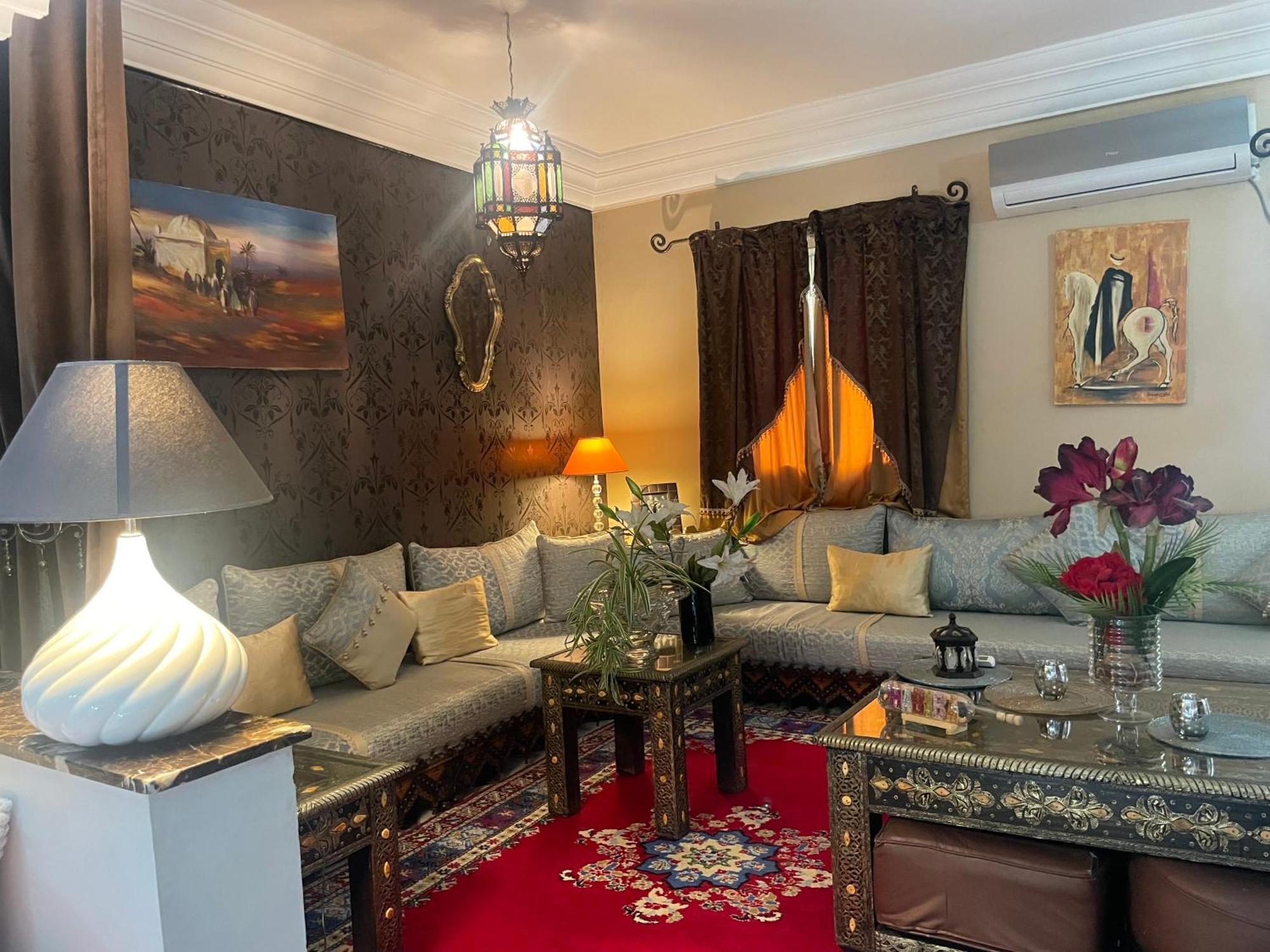 Riad Palmier Fleuri 马拉喀什 外观 照片